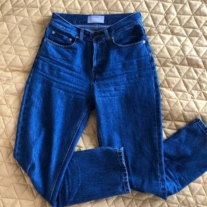 Everlane 90’s Cheeky Jeans size 26 regular Atlantic Blue